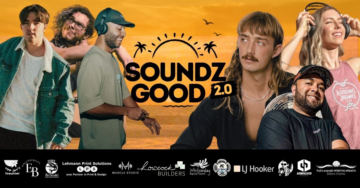 SoundzGood 2.0 lineup and event sponsors